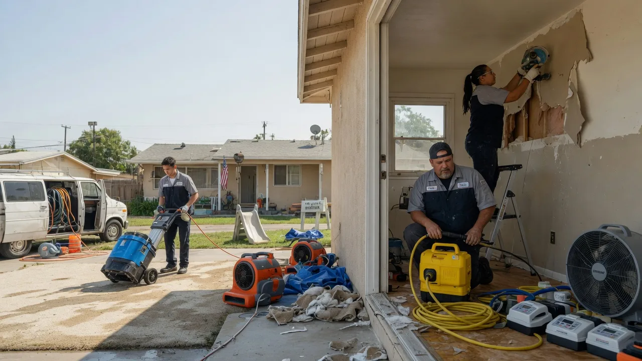 Water Damage Restoration in Foss, OK near me